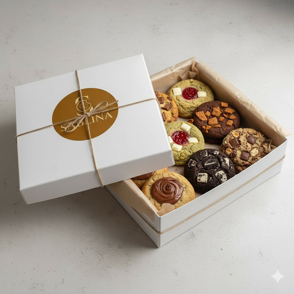 BOX DÉCOUVERTE — 6 Cookies Signature SABLINA